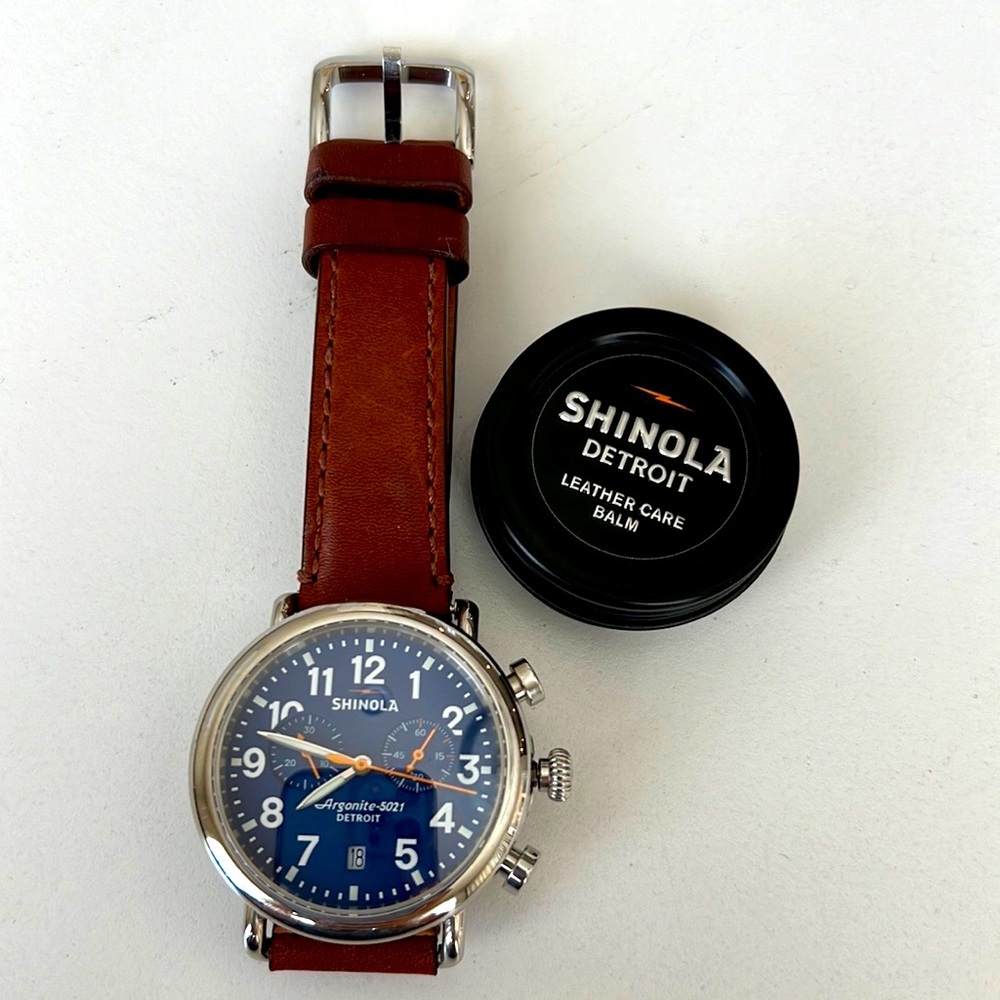 Shinola ‘The Runwell Chrono’ Leather